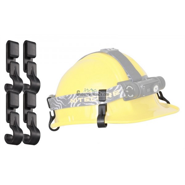 Nitecore 4pcs Helmet Clips NHC10