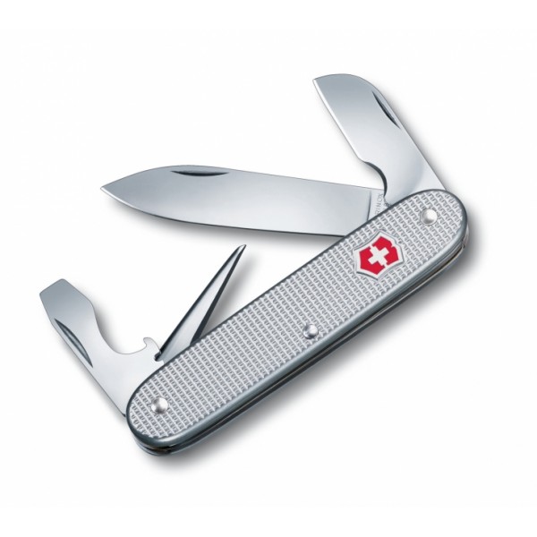 Victorinox Electrician Alox Silver Multitool Pocket Knife 0.8120.26