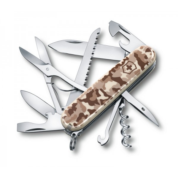 Victorinox Huntsman Desert Camoflage Multitool Pocket Knife 1.3713.941