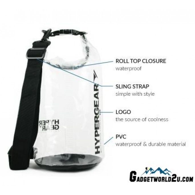 Hypergear Dry Bag Clear Type 10L Splashproof