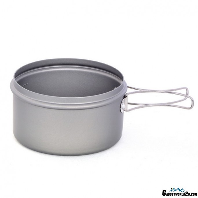 Kovea Cookware Solo 2 KSK-SOLO2 Hard Anodizing Coating Cookware for 1-2 Persons