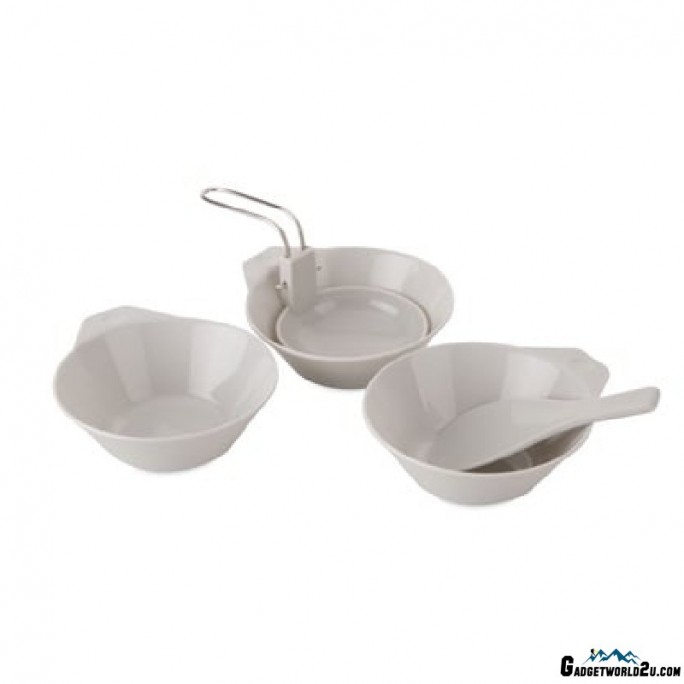 Kovea Cookware Hard 23 KSK-WH23 Hard Anodizing Coating Cookware for 2-3 Persons