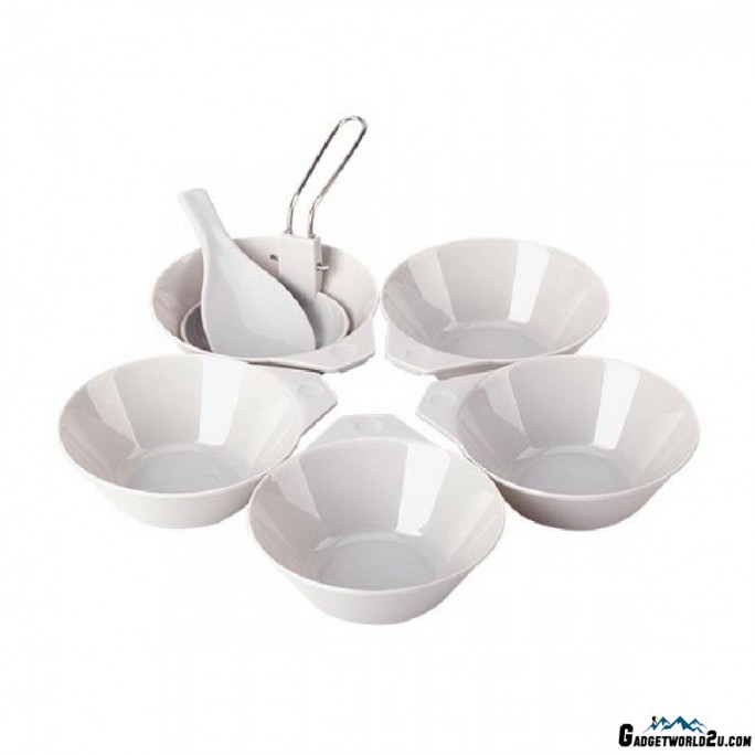 Kovea Cookware Hard 78 KSK-WH78 Hard Anodizing Coating Cookware for 7-8 Persons