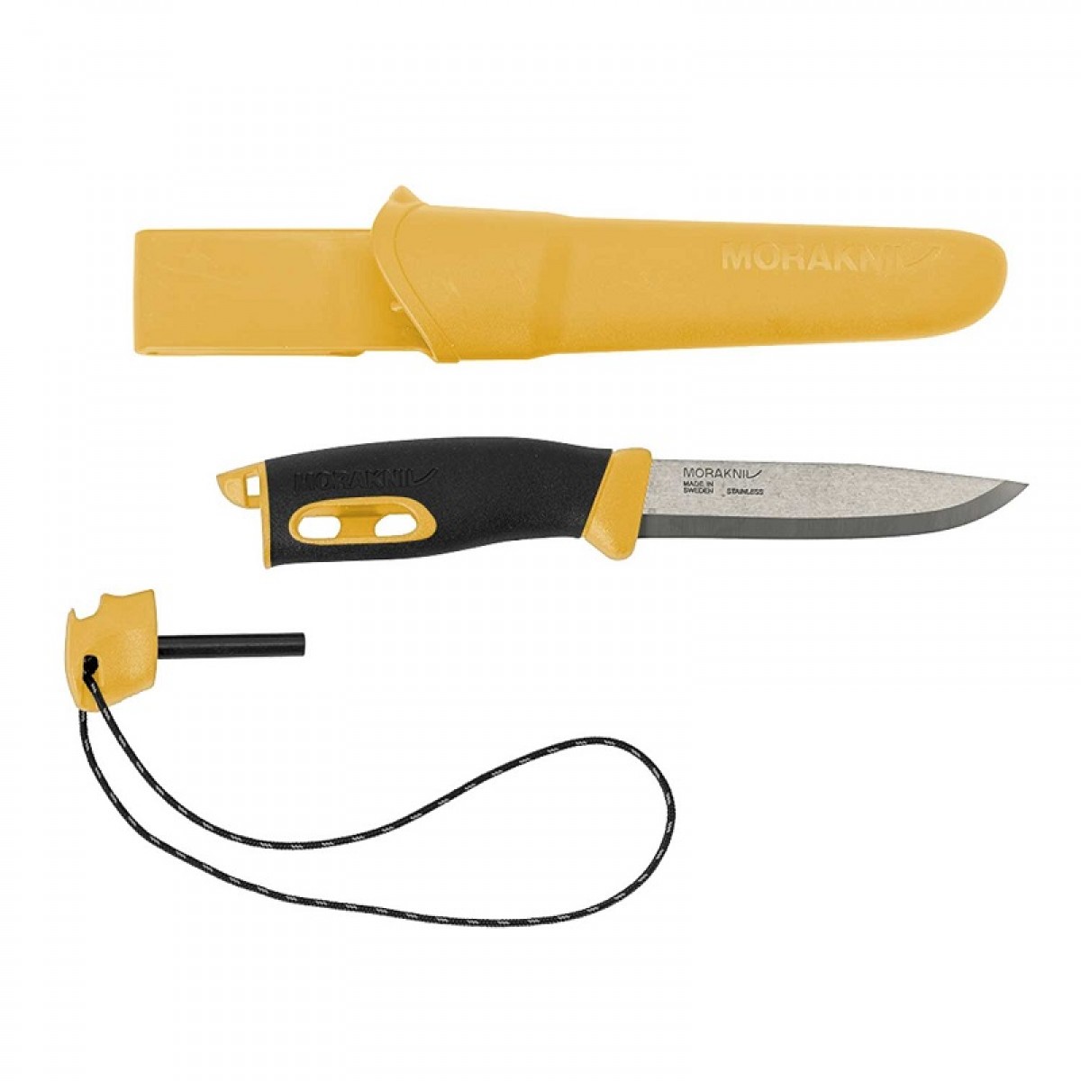 MoraKniv Companion Spark (S) Yellow Bushcraft Knife 13573