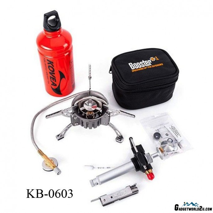 Kovea Booster+1 KB-0603 Outdoor Cooking Camping Gas Stove