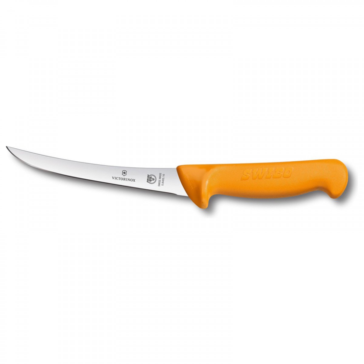 Victorinox Swibo 16cm Narrow Curved Rigid Blade Boning Knife 5.8405.16