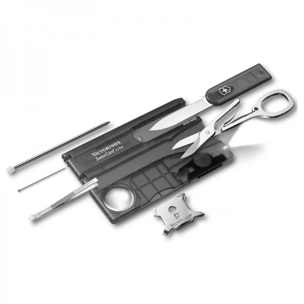 Victorinox SwissCard Lite Onyx Multitool Pocket Knife 0.7333.T3
