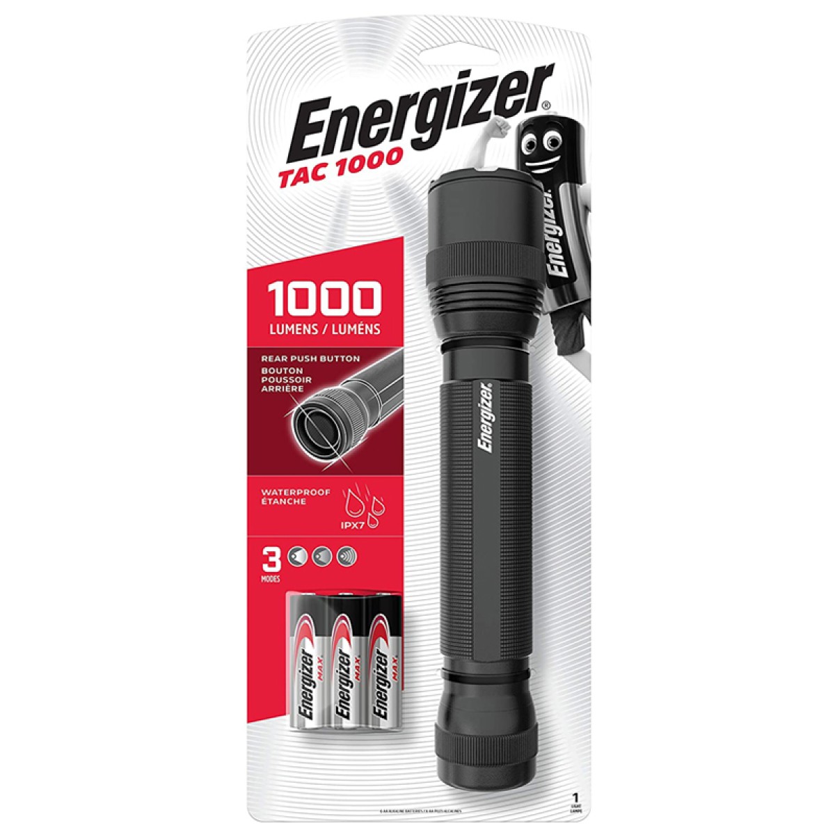 Energizer TAC 1000 6AA 1000L Tactical LED Flashlight PMHT61
