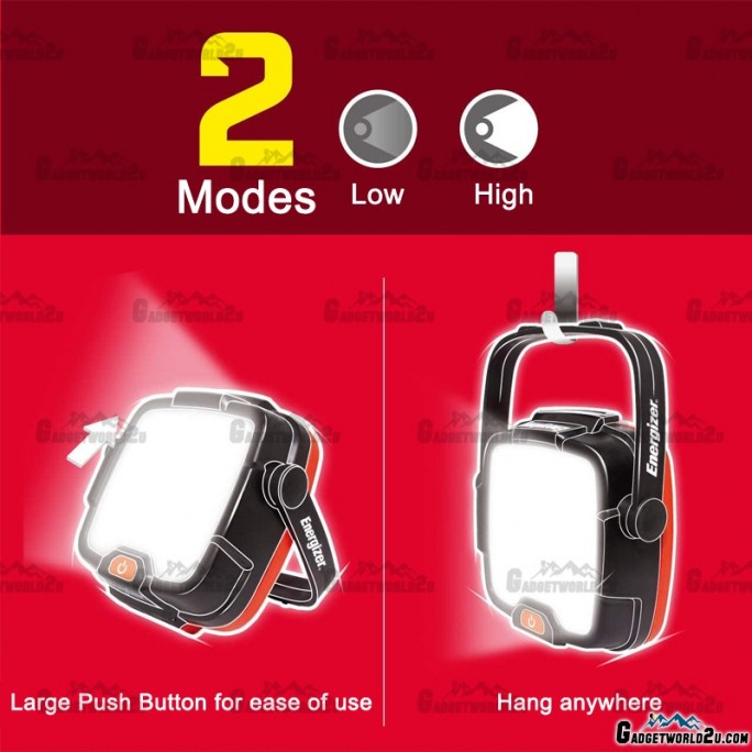 Energizer LED Work Light 4AA 250L Flashlight Work Lamp Lantern ALWL41
