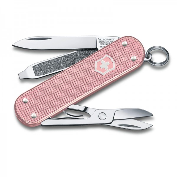 Victorinox Classic Alox Cotton Candy Multitool Pocket Knife 0.6221.252G