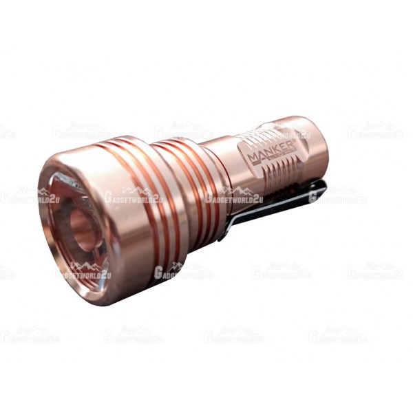 Manker MC13 Copper Limited Edition SFT40 LED CW 2000L Flashlight