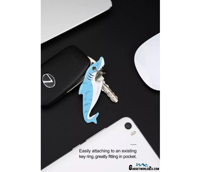 NexTool Shark BLUE Mini Box Opener Bottle Opener EDC 2-in-1 Key Tool KT5521