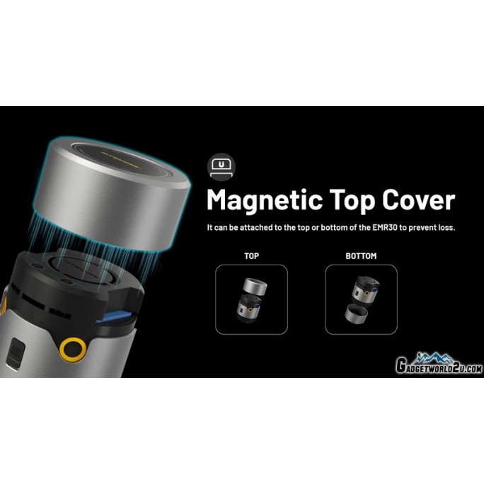 Nitecore EMR30 Rechargeable Mosquito Repeller PD + QC 3.0 USB 10,400mAh Power Bank