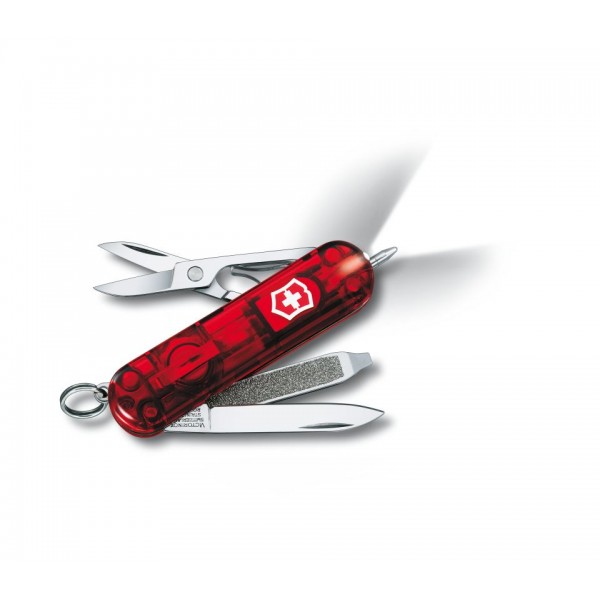 Victorinox Signature Lite Red Translucent Multitool 0.6226.TB1