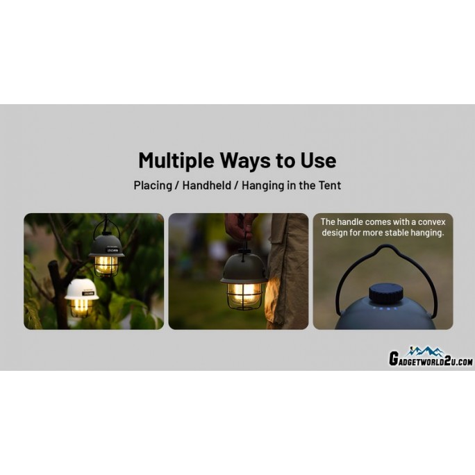 Nitecore LR40 Multifunctional Rechargeable Camping Lantern (White)