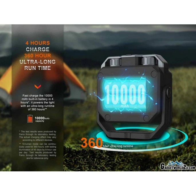 Fenix CL28R Rechargeable 2000L Camping Lantern with Colour Temperature Adjust