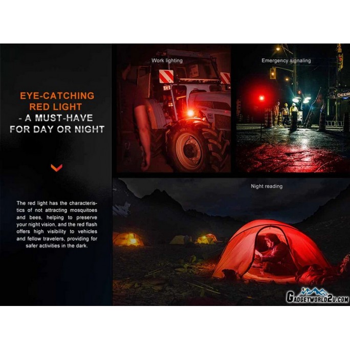Fenix CL28R Rechargeable 2000L Camping Lantern with Colour Temperature Adjust