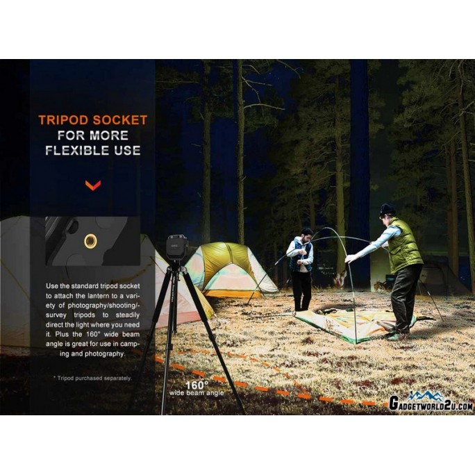 Fenix CL28R Rechargeable 2000L Camping Lantern with Colour Temperature Adjust
