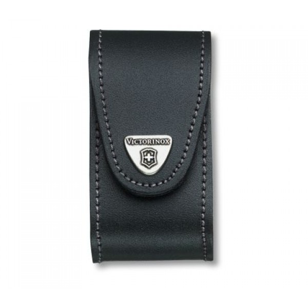 Victorinox Leather Pouch Black 5-8 Layers 4.0521.3