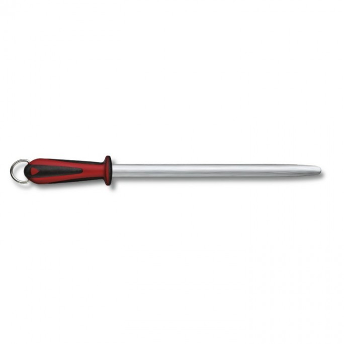 Victorinox Oval Dual Grip Micro-Fine 30cm Butcher Sharpening Steel Honing Steel Kitchen Knife Sharpener 7.8521