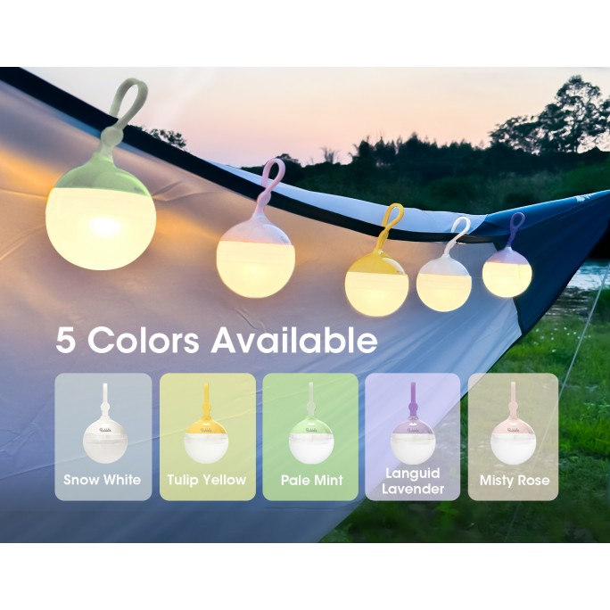 Nitecore Bubble Tulip Yellow 100L All-purpose Portable Camping Lantern