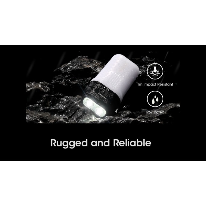 Nitecore LR70 Luminus SST40 LED & High CRI Red LED 3000L 3-in-1 Rechargeable Power Bank Lantern Flashlight