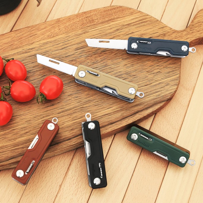 NexTool 10-in-1 Multifunctional Knife NE20099 (Blue) Pocket Size Multitool