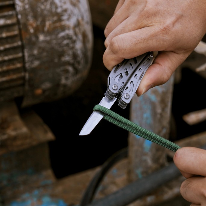 NexTool 11-in-1 Mini Flagship NE20122 (Dark) Steel Full Size Pliers Scissors Multifunctional Multitool