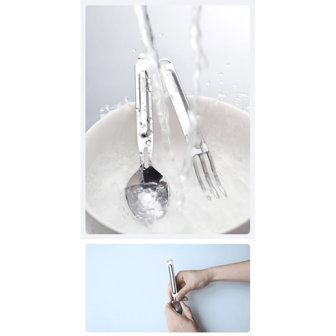 NexTool Stainless Steel Cutlery Set NE20133 Camping Tableware Spoon Fork