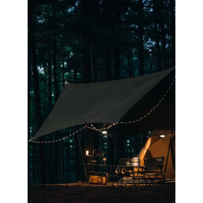 NexTool Milky Way 2-in-1 Camping Lamp (Fairy Lights) NE20247 Lantern Portable Hand Cranked Retractable Ambient Decorative Lighting