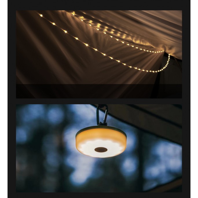 NexTool Milky Way 2-in-1 Camping Lamp (Fairy Lights) NE20247 Lantern Portable Hand Cranked Retractable Ambient Decorative Lighting