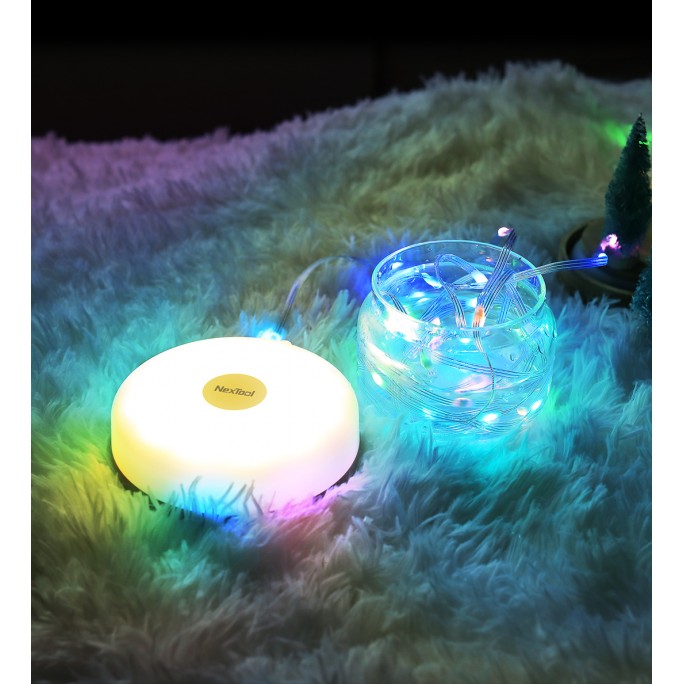 NexTool Milky Way 2-in-1 Camping Lamp (Fairy Lights) NE20247 Lantern Portable Hand Cranked Retractable Ambient Decorative Lighting