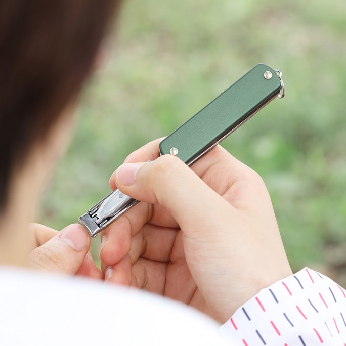 NexTool 6-in-1 Nail Clipper Multifunctional Knife NE20011 (Olive Drab) Pocket Size Multitool