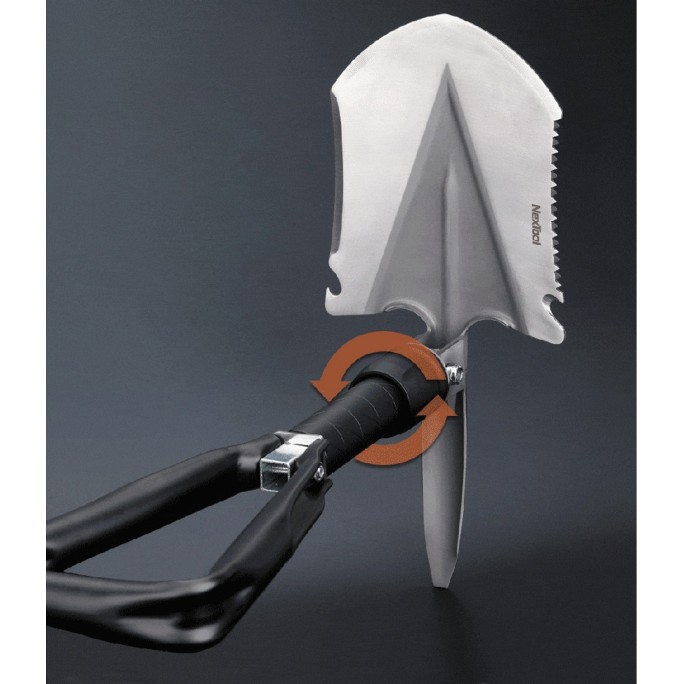 NexTool 8-in-1 Multifunctional Folding Shovel Axe Wood Saw Hook Knife NE20033