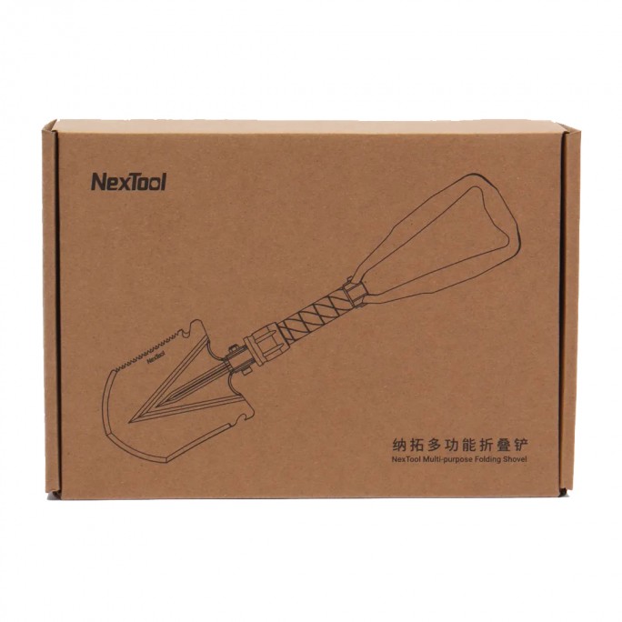 NexTool 8-in-1 Multifunctional Folding Shovel Axe Wood Saw Hook Knife NE20033