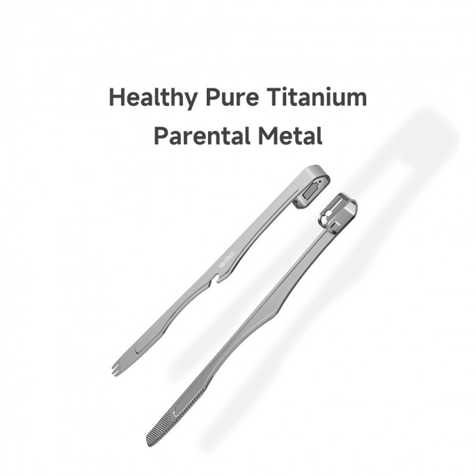 NexTool 4-in-1 Multifunctional Titanium BBQ Tongs NE20253 Knife Fork Bottle Opener