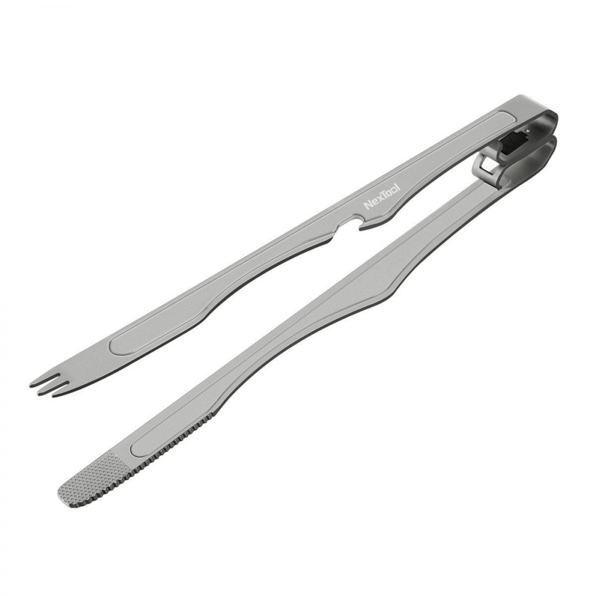NexTool 4-in-1 Multifunctional Titanium BBQ Tongs NE20253 Knife Fork Bottle Opener