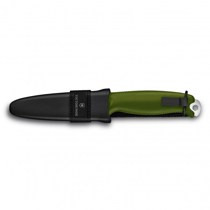Victorinox Venture Olive Fixed Blade Full Tang Knife 3.0902.4