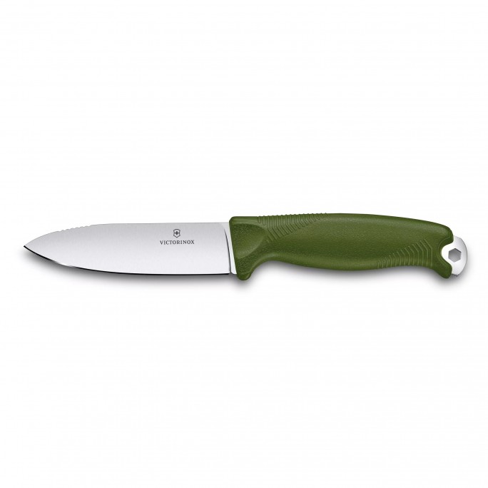 Victorinox Venture Olive Fixed Blade Full Tang Knife 3.0902.4