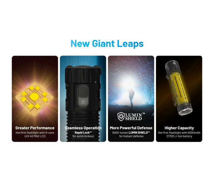 Nitecore EDC35 NiteLab UHi 40 MAX LED 5000 Lumens High
