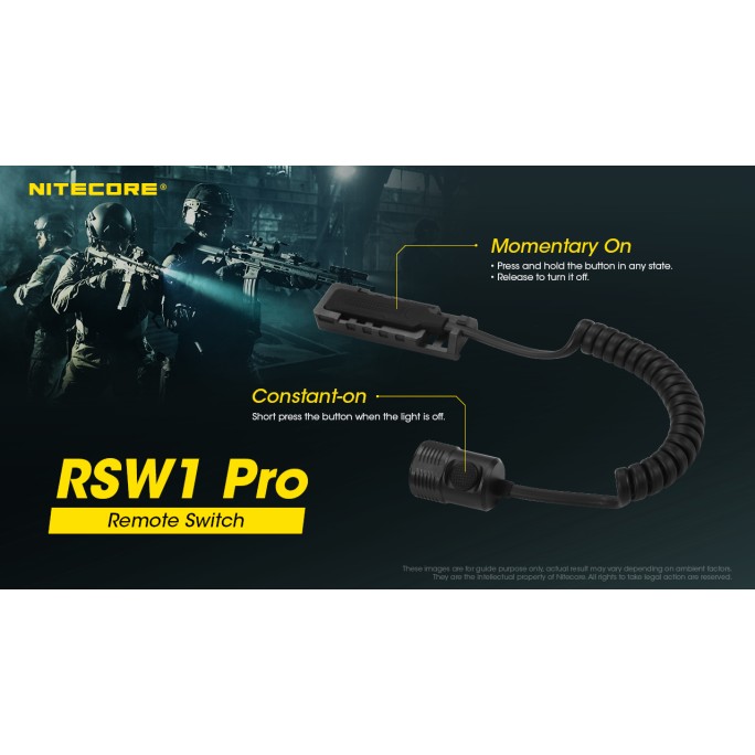 Nitecore RSW1 Pro Pressure Switch for MH12 Pro and MH25 Pro
