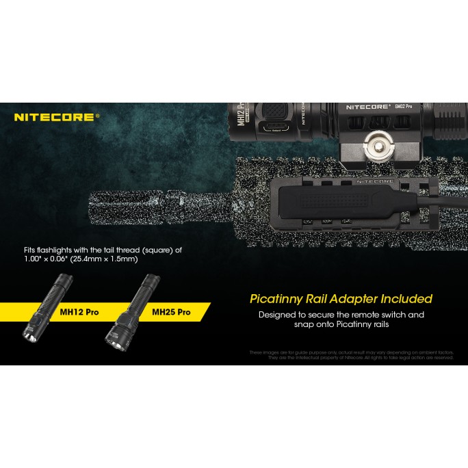 Nitecore RSW1 Pro Pressure Switch for MH12 Pro and MH25 Pro
