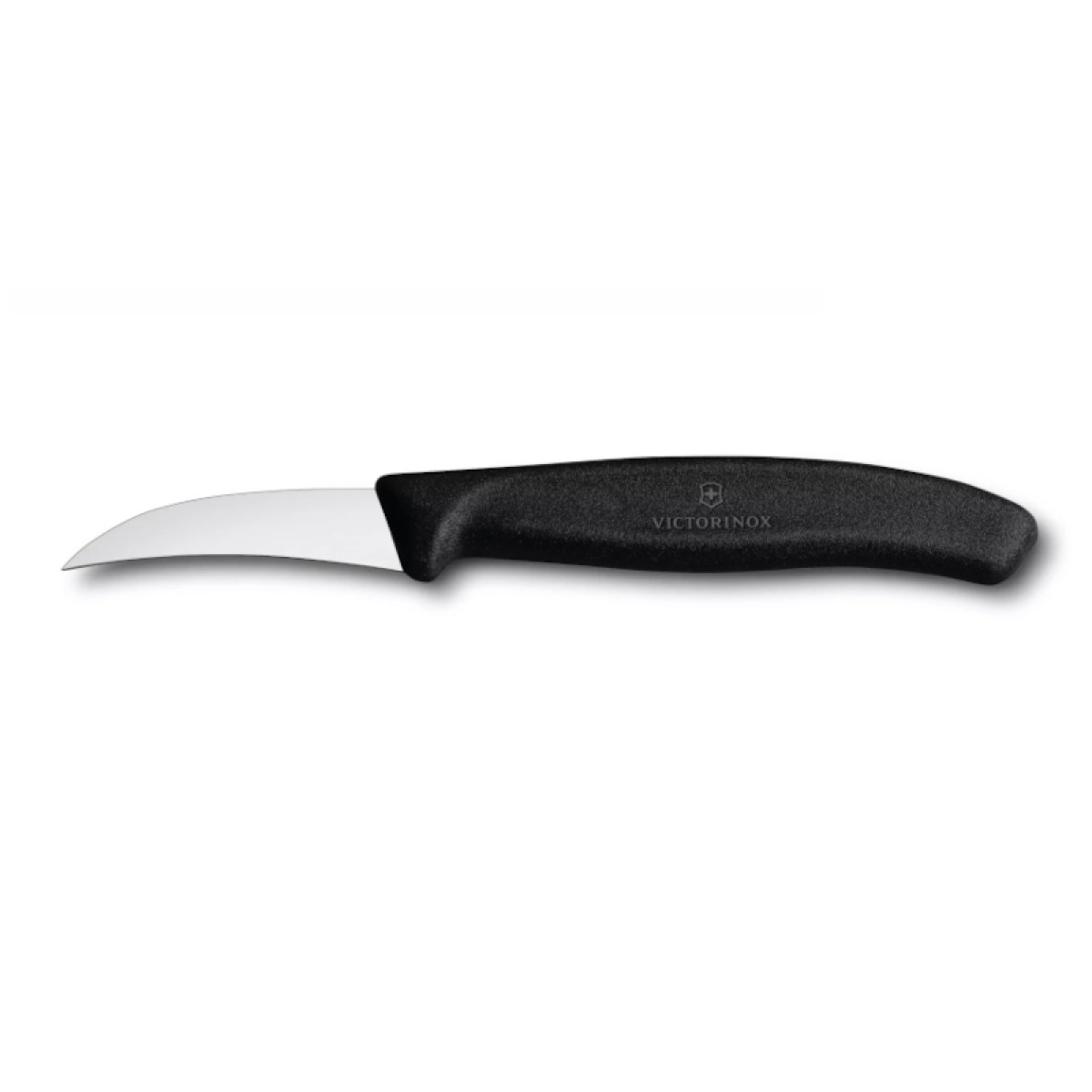 Victorinox Swiss Classic Black Curved 6cm Shaping Knife Carving Knife 6.7503