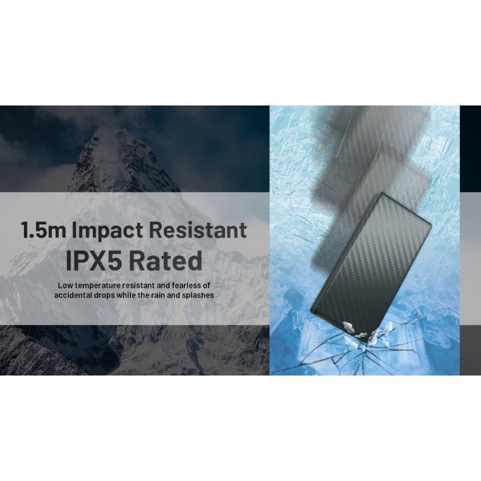Nitecore SUMMIT 20000 Low Temperature (-40°C) Resistant Lightweight QC 3.0 PD USB-C 20000mAh Power Bank