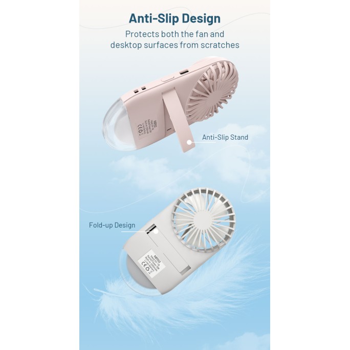 Nitecore NEF02 Multipurpose Pocket Fan (White)