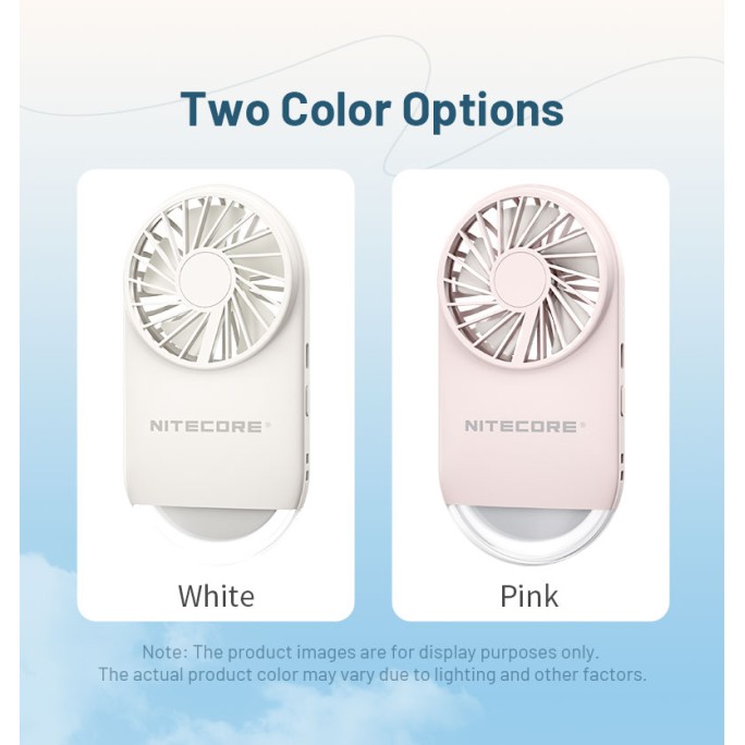 Nitecore NEF02 Multipurpose Pocket Fan (Pink)