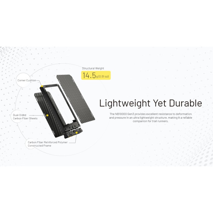 Nitecore NB10000 Gen3 Quick-Charge Dual USB-C Port 10000mAh Power Bank
