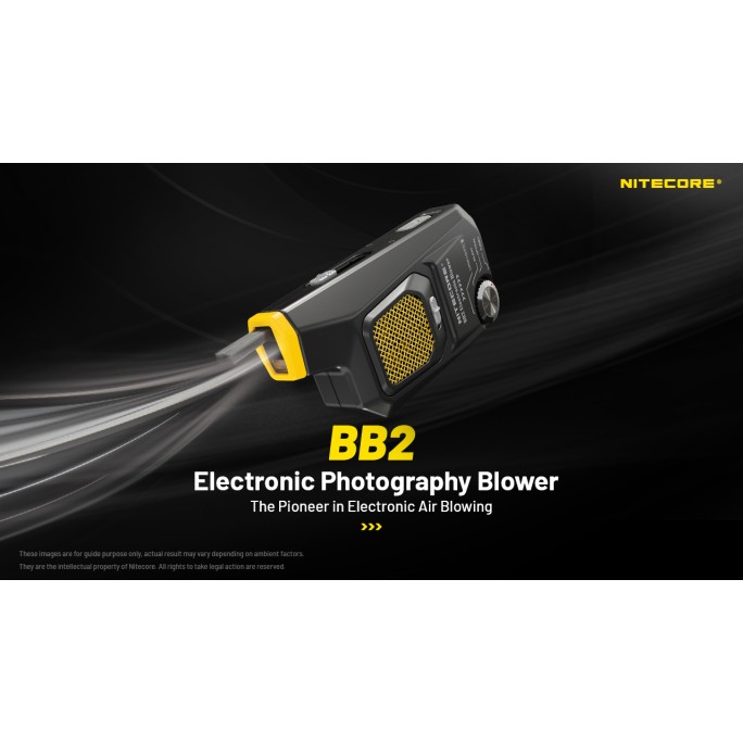 Nitecore BB2 Electronic USB Rechargeable Photography Air Duster Blower