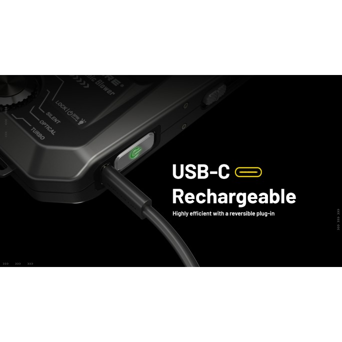 Nitecore BB2 Electronic USB Rechargeable Photography Air Duster Blower