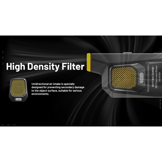 Nitecore BB2 Electronic USB Rechargeable Photography Air Duster Blower